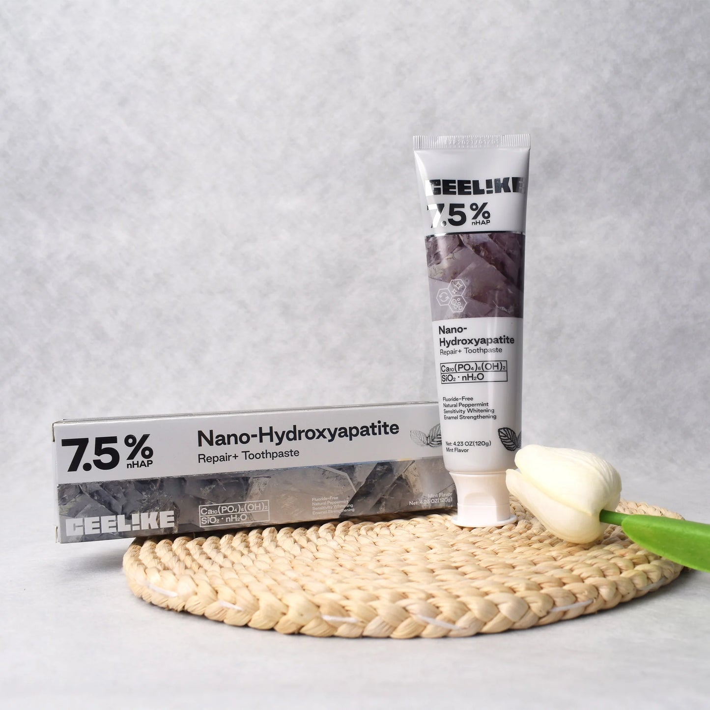 Enamel Repair Toothpaste with 7.5% Hydroxyapatite & Xylitol